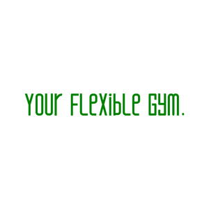 your flexible gym quote SVG PNG design with bold lettering