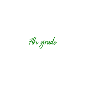 7th grade quote SVG PNG design with bold lettering