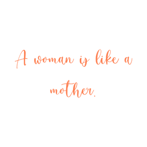 a woman is like mother quote SVG PNG design