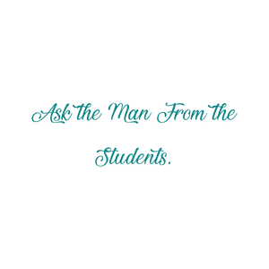 ask the man from students quote SVG PNG design