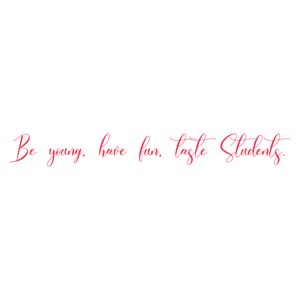 be young have fun taste students quote SVG PNG design with bold lettering