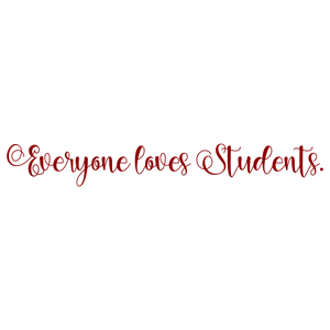 everyone loves students quote SVG PNG design