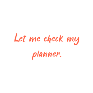let me check my planner quote SVG PNG design with bold lettering