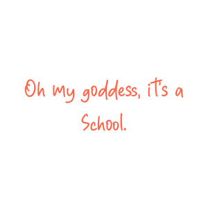 oh my goddess it's a school quote SVG PNG design