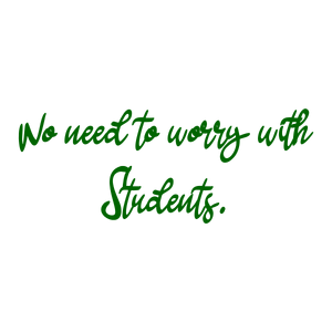 no need to worry with students quote SVG PNG design