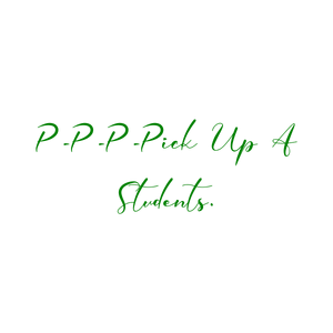 p pick up a students quote SVG PNG design with an uplifting message