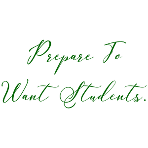 prepare to want students quote SVG PNG design with bold lettering, an uplifting message