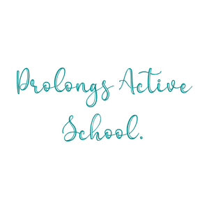prolongs active school quote SVG PNG design with bold lettering