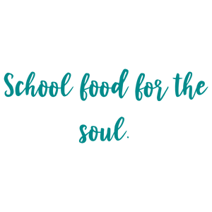 school food for the soul quote SVG PNG design with an uplifting message