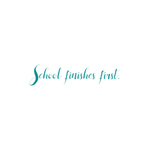school finishes first quote SVG PNG design