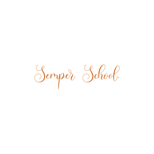 semper school quote SVG PNG design with an uplifting message