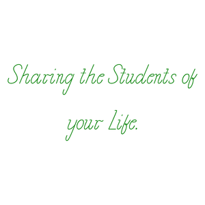 sharing the students of your life quote SVG PNG design with an uplifting message