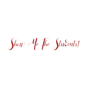 show me the students quote SVG PNG design with bold lettering