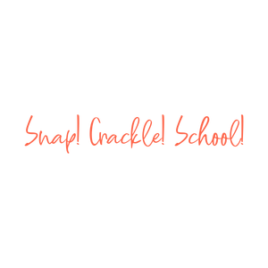 snap crackle school quote SVG PNG design