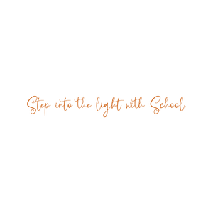 step into the light with school quote SVG PNG design with an uplifting message