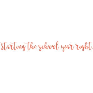 starting the school year right quote SVG PNG design with an uplifting message