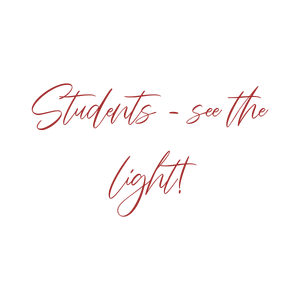 students see the light quote SVG PNG design with bold lettering, an uplifting message