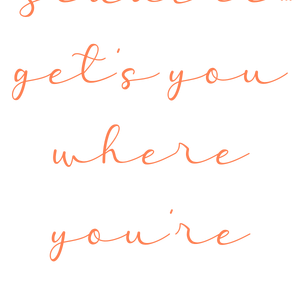 students get's you where you're going quote SVG PNG design with an uplifting message