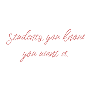 students you know want it quote SVG PNG design with bold lettering