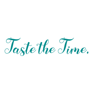 taste the time quote SVG PNG design with bold lettering