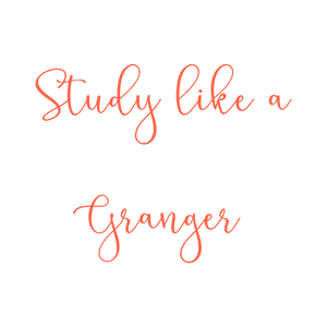 study like a granger quote SVG PNG design with bold lettering, an uplifting message