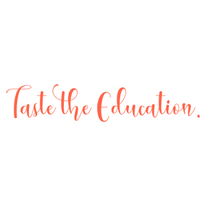 taste the education quote SVG PNG design with bold lettering, an uplifting message