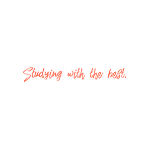 studying with the best quote SVG PNG design with hand-drawn style, an uplifting message