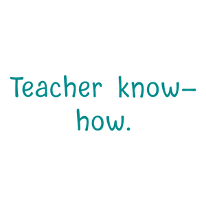 teacher know how quote SVG PNG design with hand-drawn style