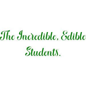 the incredible edible students quote SVG PNG design