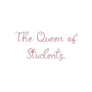 the queen of students quote SVG PNG design