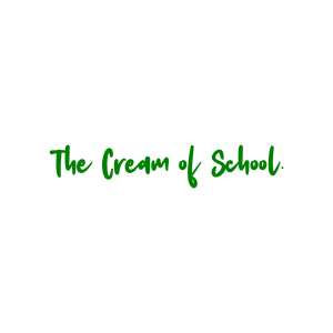 the cream of school quote SVG PNG design with an uplifting message
