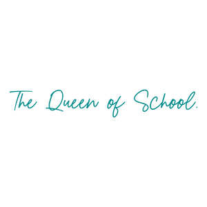 the queen of school quote SVG PNG design with an uplifting message