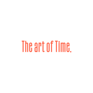 the art of time quote SVG PNG design with bold lettering
