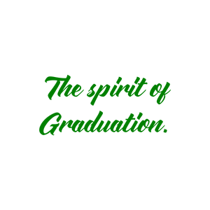 the spirit of graduation quote SVG PNG design