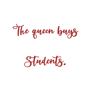 the queen buys students quote SVG PNG design