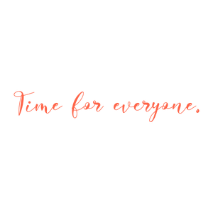 time for everyone quote SVG PNG design with an uplifting message