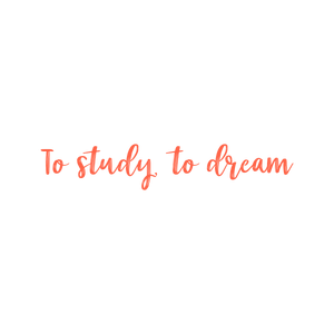 to study dream quote SVG PNG design with an uplifting message