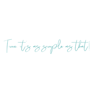 time it's as simple that quote SVG PNG design with an uplifting message