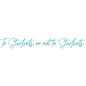 to students or not quote SVG PNG design