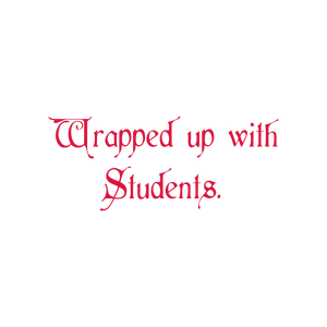 wrapped up with students quote SVG PNG design