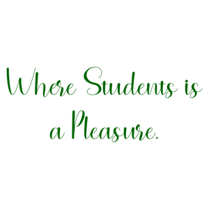 where students is a pleasure quote SVG PNG design with an uplifting message