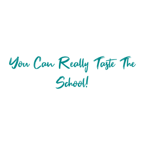 you can really taste the school quote SVG PNG design with bold lettering, an uplifting message
