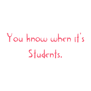 you know when it's students quote SVG PNG design