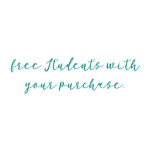 free students with your purchase quote SVG PNG design