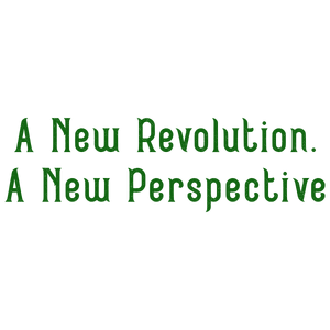 a new revolutiona perspectiverit5xaz0zdg465 quote SVG PNG design with bold lettering, an uplifting message