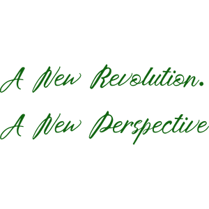 a new revolutiona perspectiverit5xaz0zdg509 quote SVG PNG design with bold lettering, an uplifting message