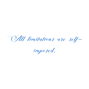 all limitations are self imposed460 quote SVG PNG design