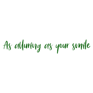 as alluring your smile437 quote SVG PNG design with an uplifting message