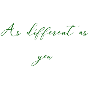 as different you564 quote SVG PNG design with an uplifting message