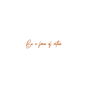 be a force of nature498 quote SVG PNG design